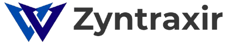 Zyntraxir logo on a white background